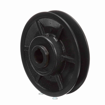Browning 1 Groove Cast Iron Finish Bore Fhp Variable Pitch Sheave, 1VP50X19MM 1VP50X19MM